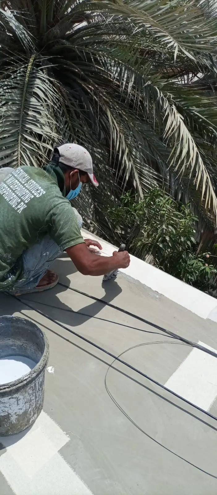 RCC waterproofing process work in Karachi