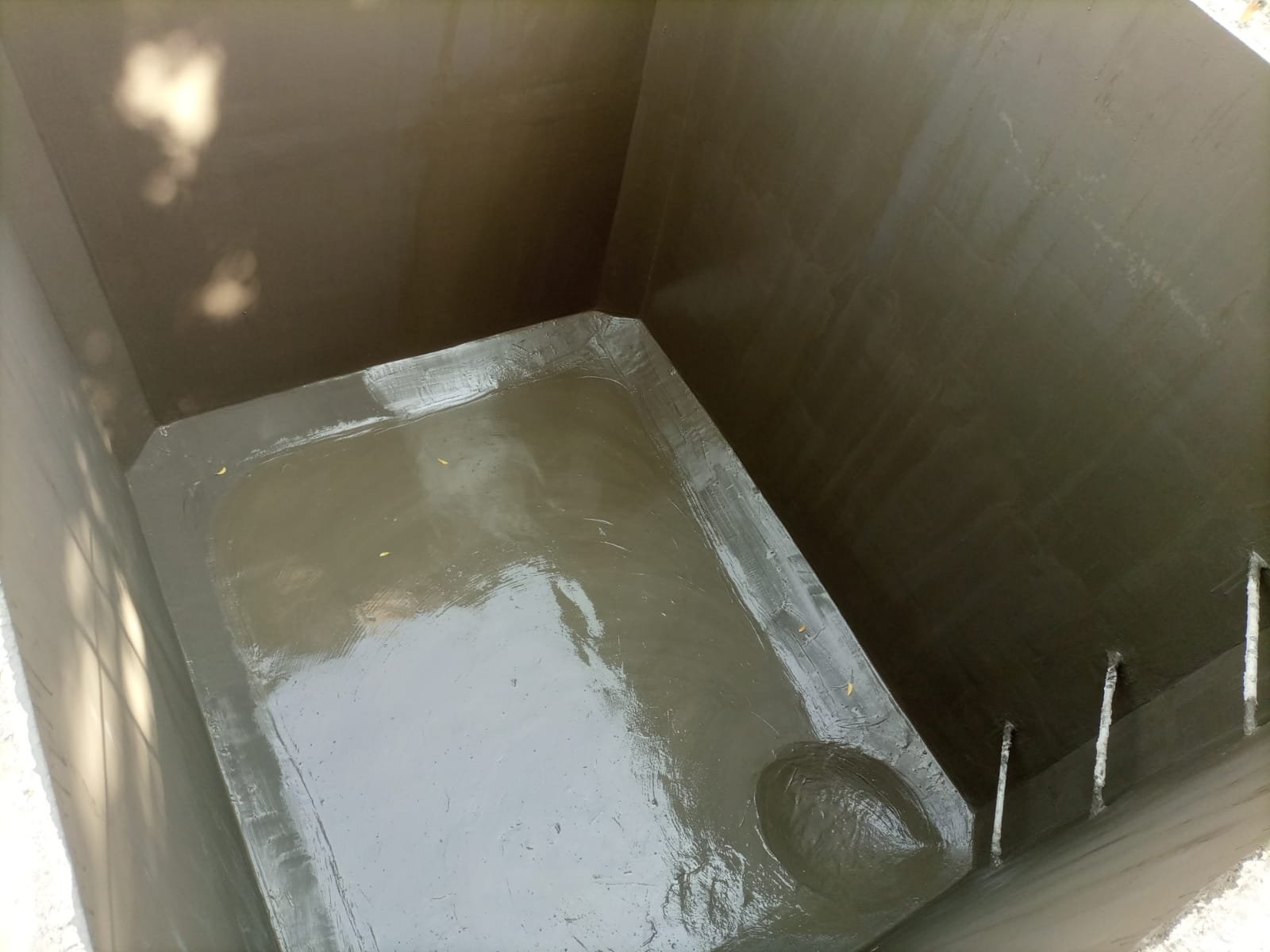 Pak Chemical Services water tank waterproofing process